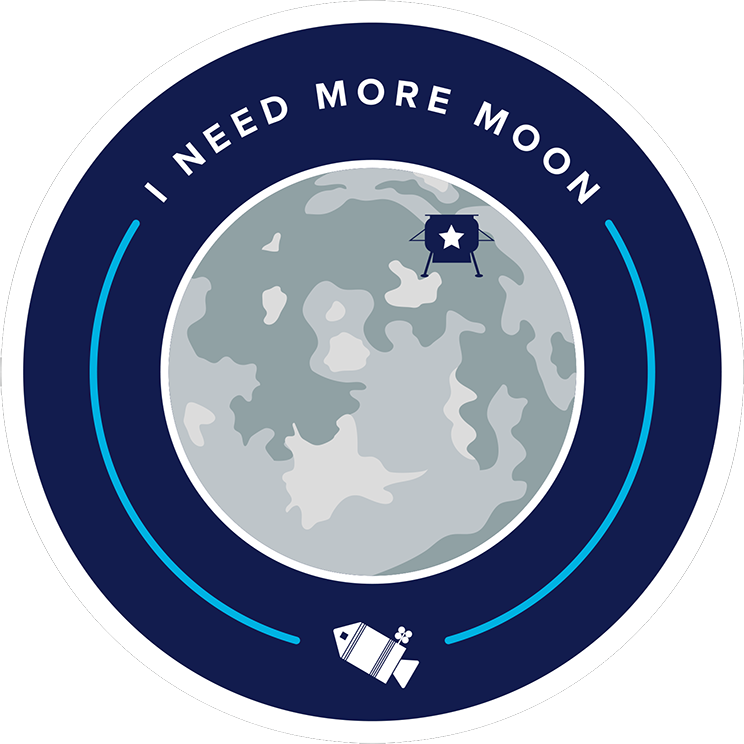 I Need More Moon Logo